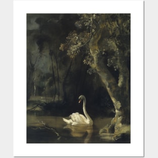 White Swan Nature Woods Posters and Art